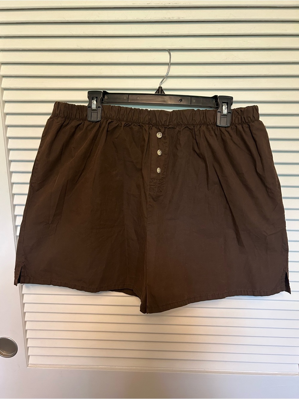 DONNI. Pop Boxer Chocolate Brown